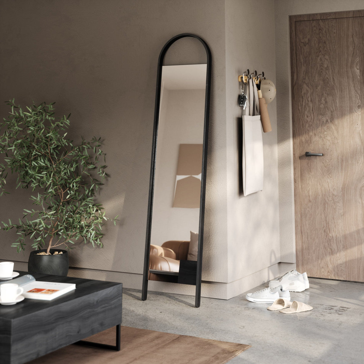 Bellwood Leaning Mirror