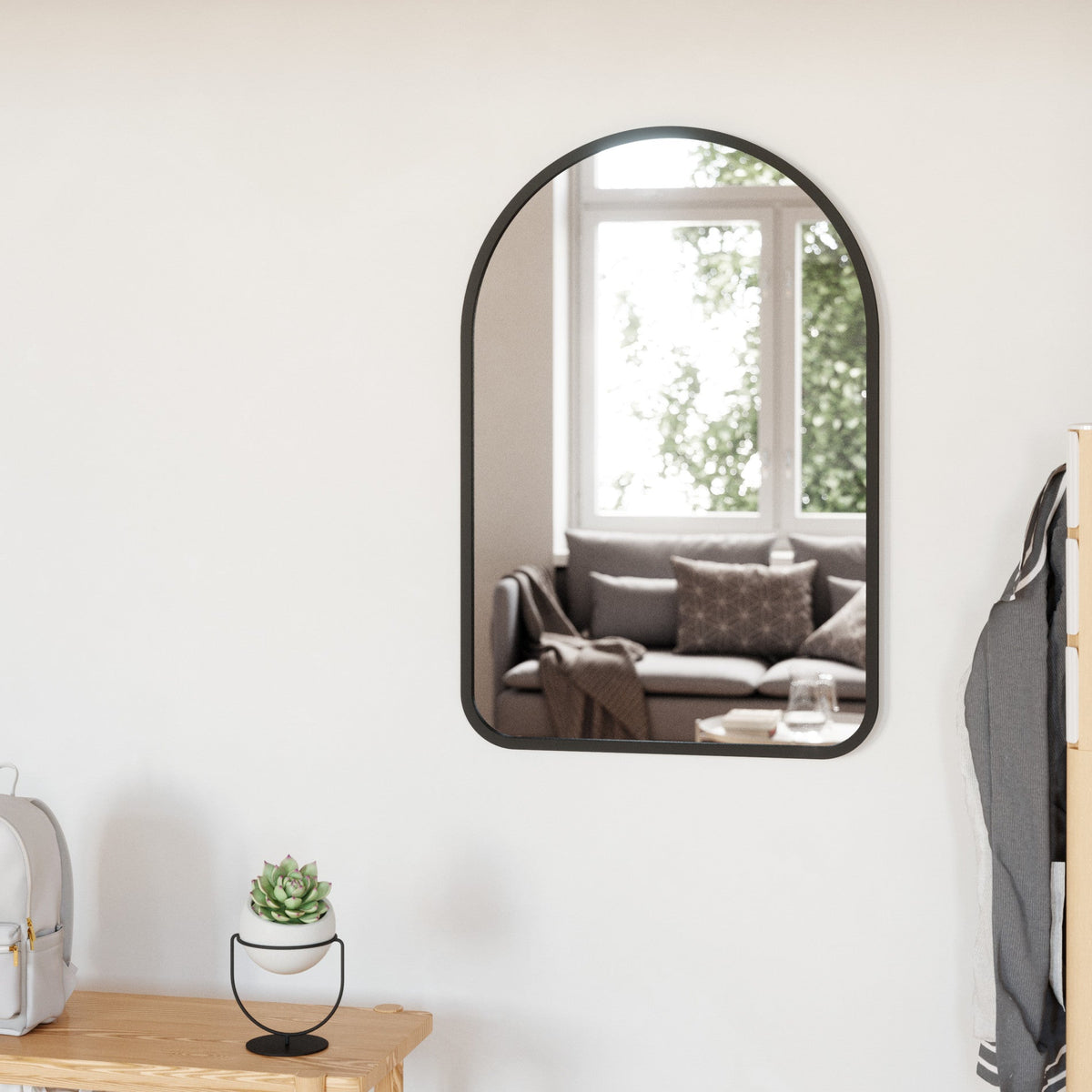 Hub Arched Wall Mirror